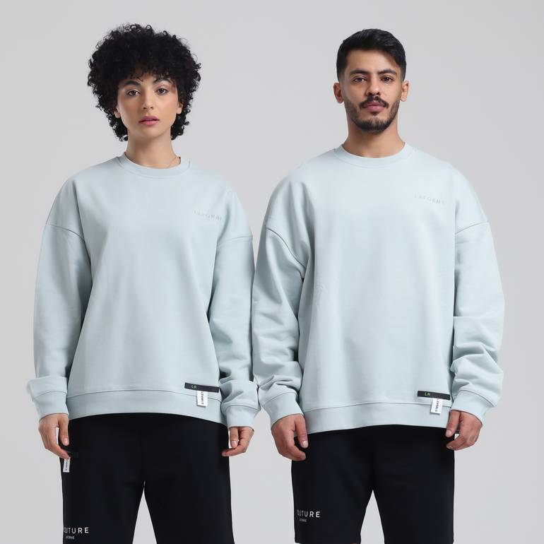 LaForme Couture Sweathirt Oversize (Green-Mint) - XL