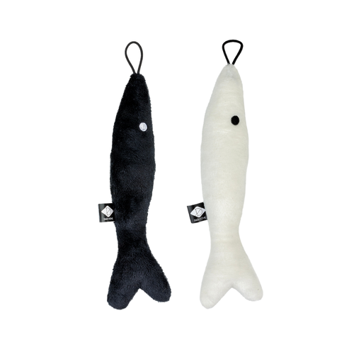 I Love Happy Cats Finn Fish Kicking Cushion 20x6x3cm