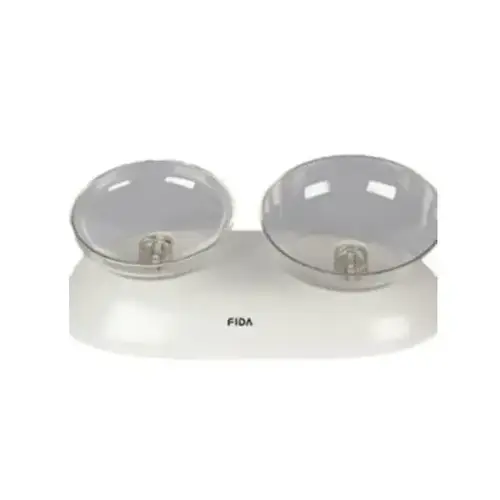 Fida Puppy Bowl Food & Water White