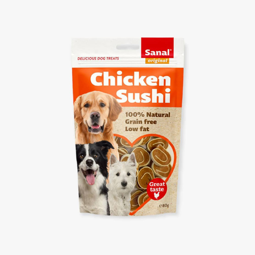 Sanal Dog Chicken Sushi doypack 80g