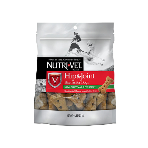 Nutri-Vet Hip & Joint Biscuits Peanut Butter 2.7kg Dogs