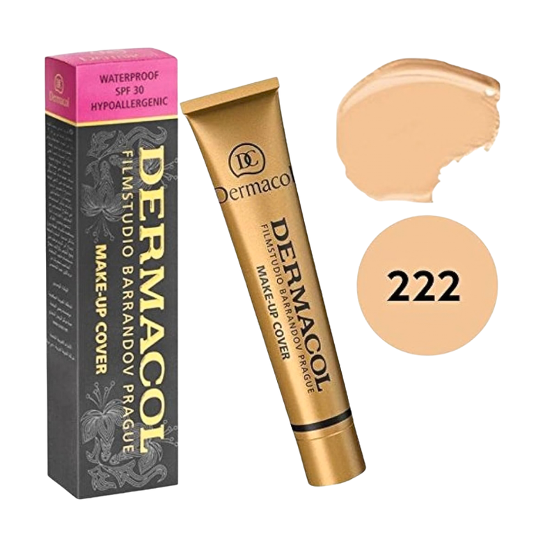 ديرماكول ميك أب كوفر 222 كريم أساس عالي التغطية SPF 30
