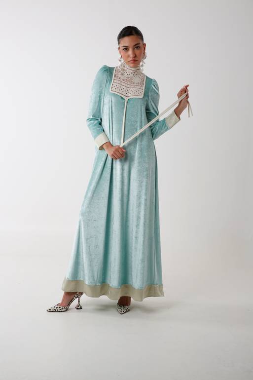 Turquoise Velvet