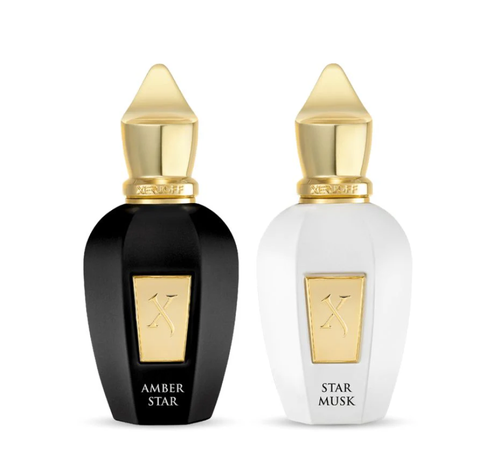 مجموعة هدايا عطر أمبر ستار ومسك ستار بحجم 50 مل
