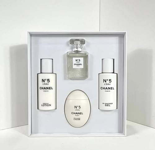 مجموعة شانيل N5  اربع منتجات مع عطر 35مل