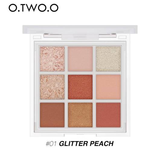 مجموعة ظلال العيون glitter peach 01 