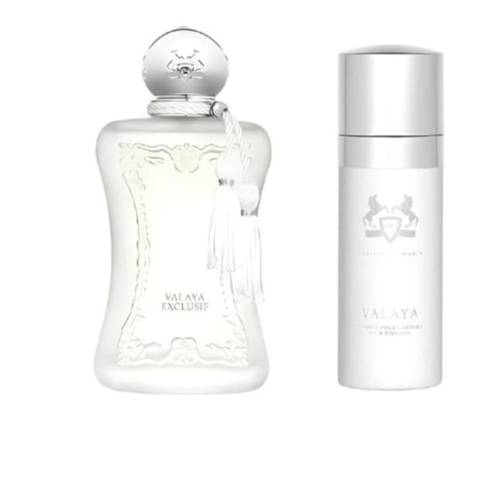 مجموعة عطر فالايا من دي مارلي اكسكلوسيف 75 مل + عطر شعر فالايا 75 مل