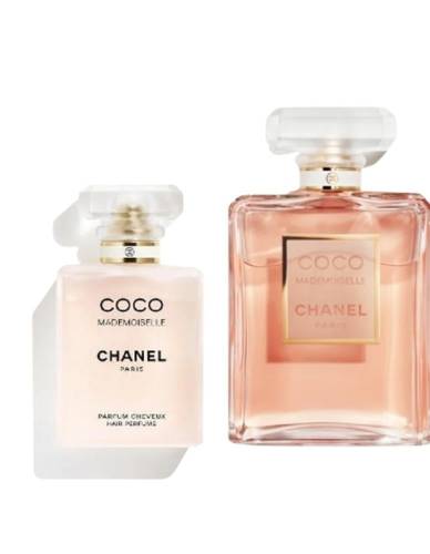 طقم عطر شانيل كوكو مودموزيل-او دو بارفيوم 100مل-معطر شعر 35مل