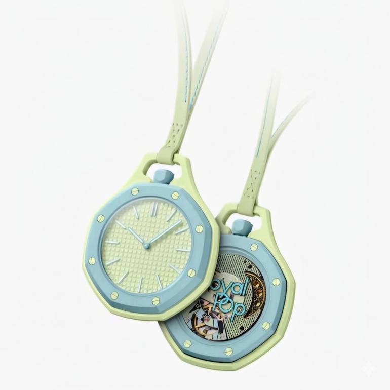 ساعة الترند مع علبة فخمة