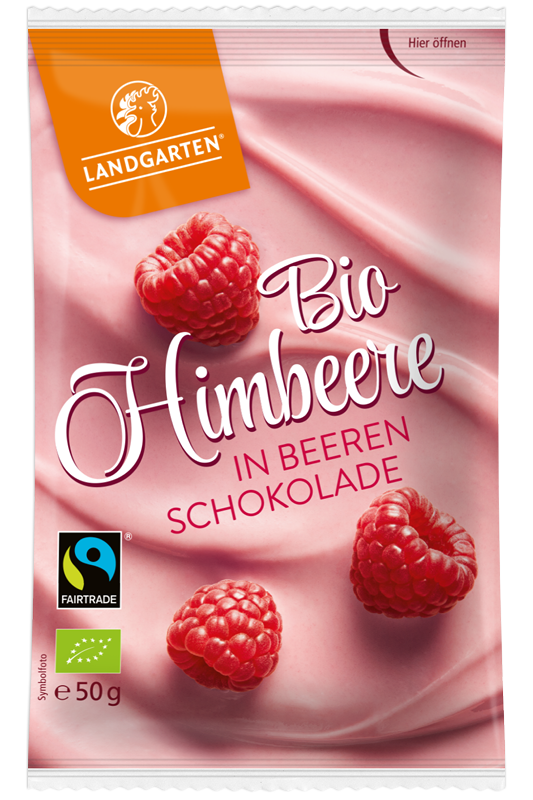 Landgarten Organic Raspberry in Berry Chocolate