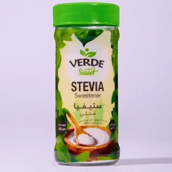 Verde Stevia Sweet sugar jar 200 g