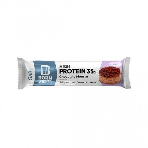 سناك بورن وينر بروتين بار جين بدون سكر مضاف 75جم - شوكلاتة موس