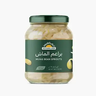 Organic Mung Bean Sprouts 330g Natureland