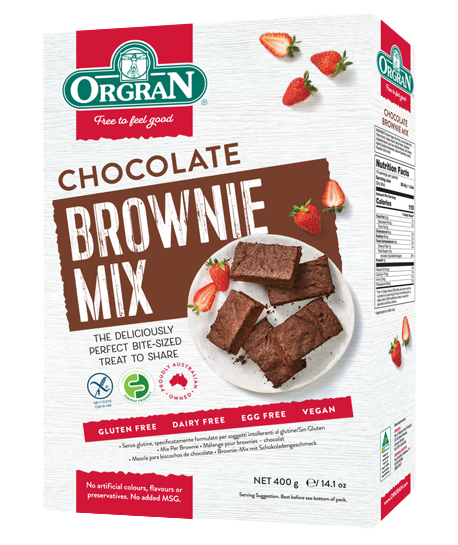 Chocolate Brownie Mix Gluten Free Orgran - 400 g