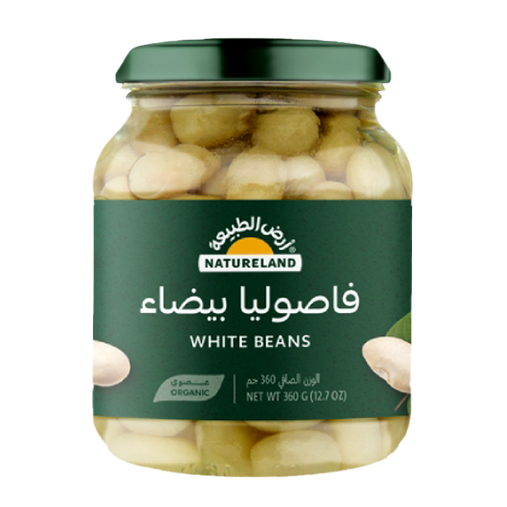 Natureland White Beans 360g