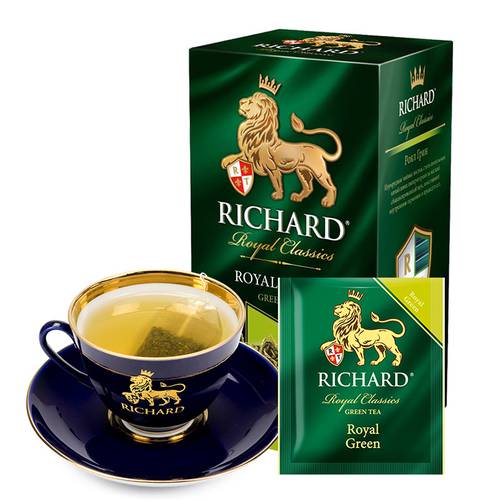 شاي أخضر -شاي الزمرد- 25كيس ريتشارد رويال 
