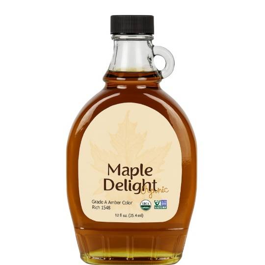 Delight Organic Maple Syrup 355ml