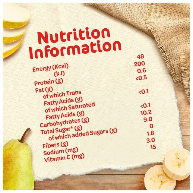 Cerelac Baby Food No Added Sugar 6 Months 90g - Banana, Apple, Pear & Peach