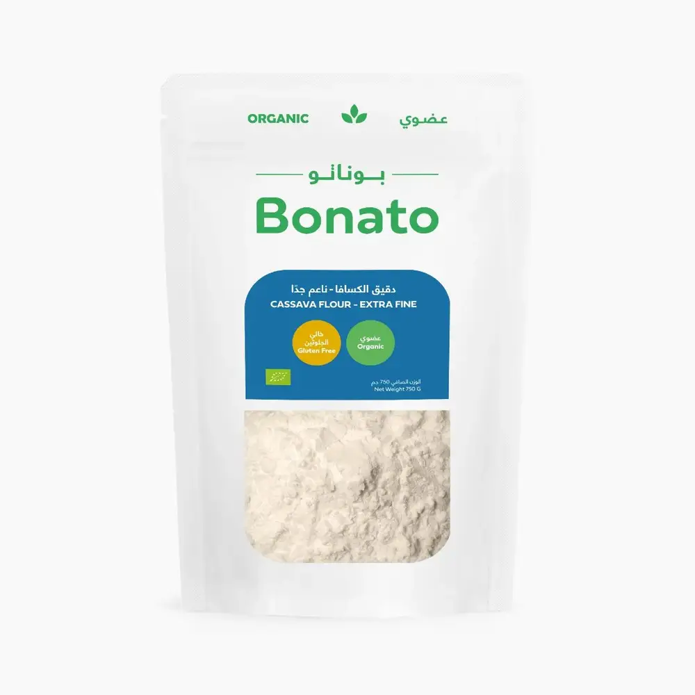 Organic Fine Cassava Flour 750g Natureland