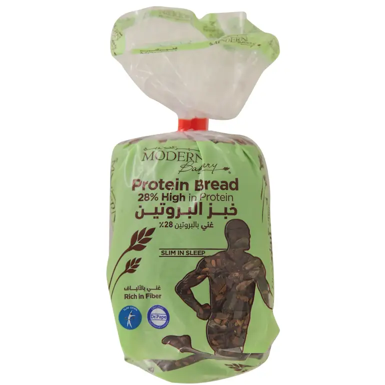خبز توست عالي البروتين 400جم المخبز الحديث Modern Bakery (مبرد)