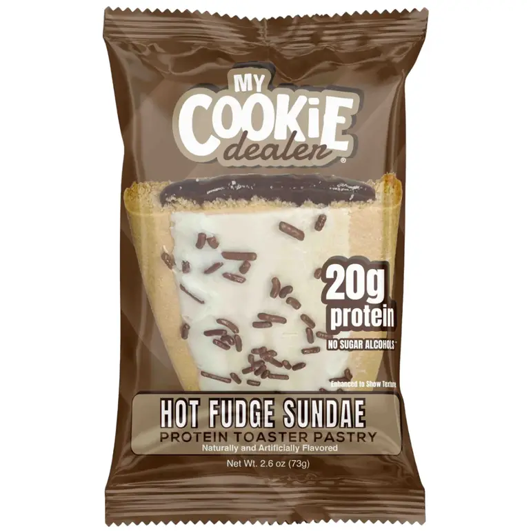 My Cookie Dealer Protein Toaster Pastry Hot Fudge Sundae 73g