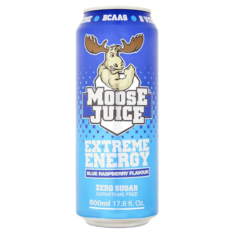 موس جوس - مشروب طاقة أحماض أمينية خالي السكر  500مل - توت أزرق