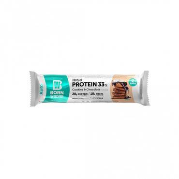 Born Winner Keto Protein Bar - Chocolate Cookies - 60g