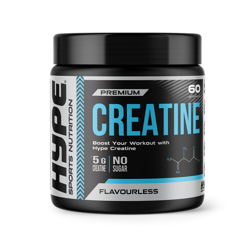 هايب كرياتين 300جم  HYPE Creatine 60حصة - 5جم كرياتين مونوهيدرات - بدون نكهة
