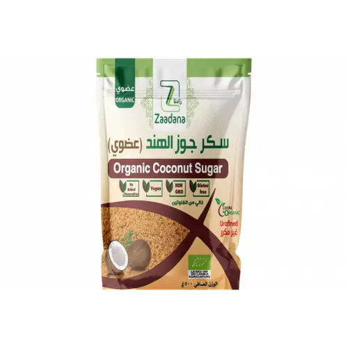زادنا سكر جوز الهند العضوي 500 جم