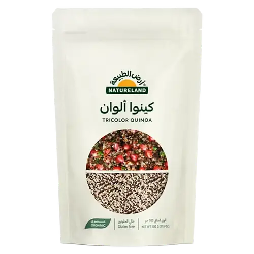 كينوا ألوان عضوي - 500جم أرض الطبيعة