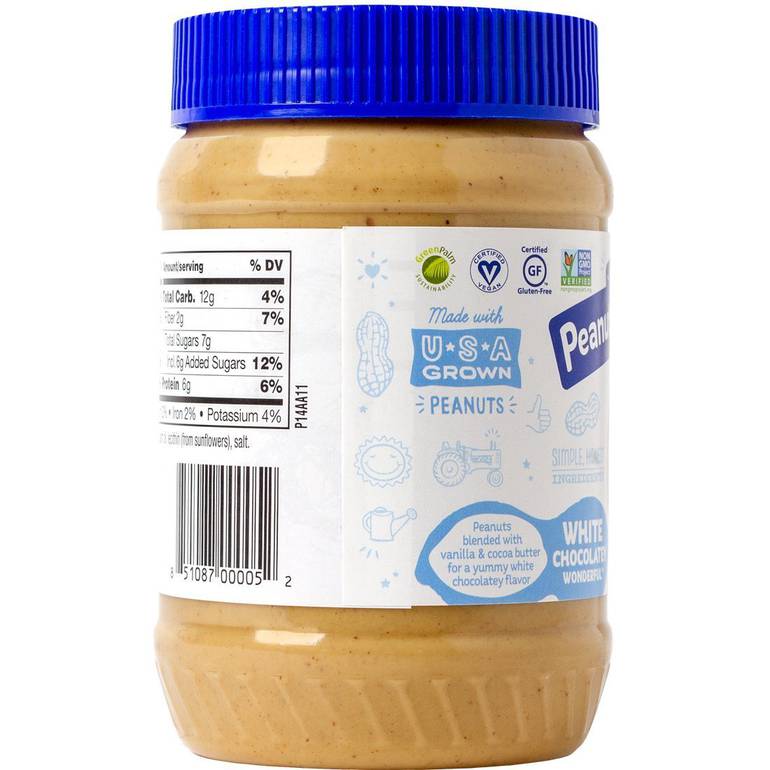 زبدة الفول السوداني بالشوكلاتة البيضاء 454 جم بينت بتر آند كو Peanut Butter &amp; Co