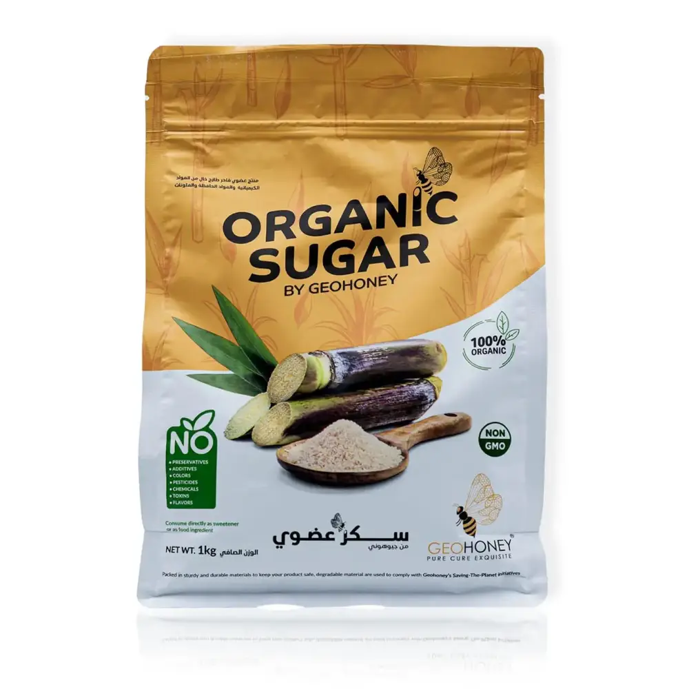 Organic Sugar by Geohoney - 1 KG