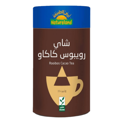 شاي رويبوس كاكاو  ١5 كيس هرمي عضوي أرض الطبيعة