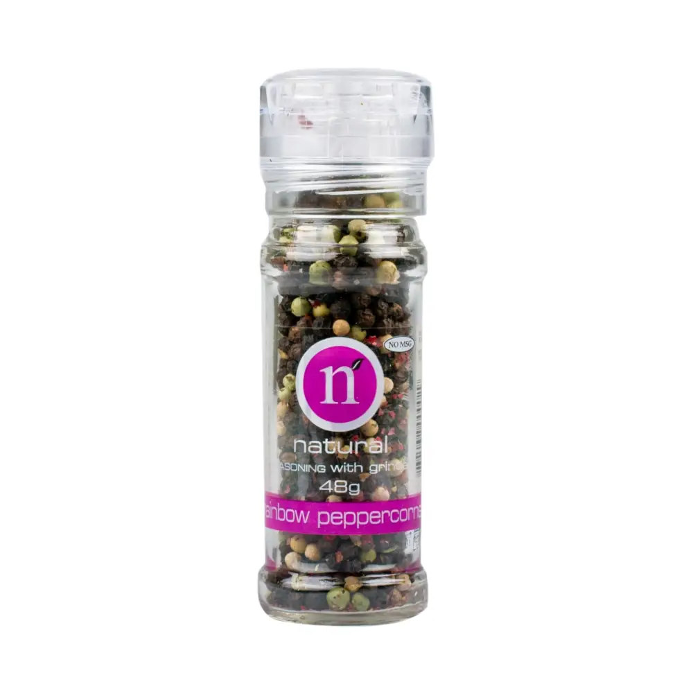 Natural Herbs And Spices Rainbow Pepper Grinder 48g