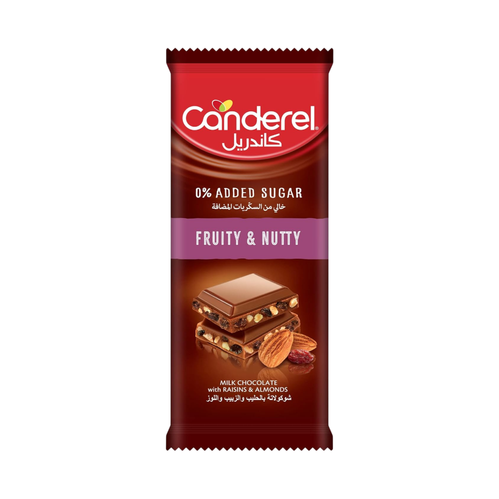 Canderel Fruits & Nuts Chocolate 100Gm