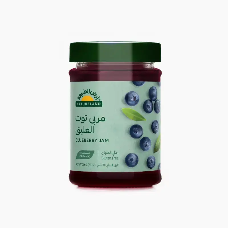 Natureland Organic Blueberry Jam 200g