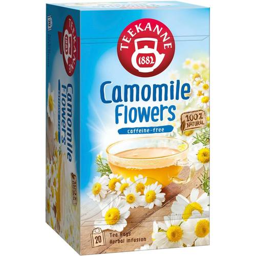 شاي أزهار البابونج تيكاني 20 كيس شاي - Teekanne Camomile Flowers Tea