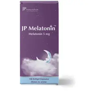 جي بي ميلاتونين 100 كبسولة جيلاتنية يساعد على النوم