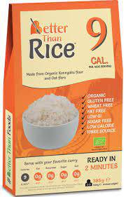 بديل الأرز - أرز الكونجاك العضوي 385جم بتر ذان فودس - حبة