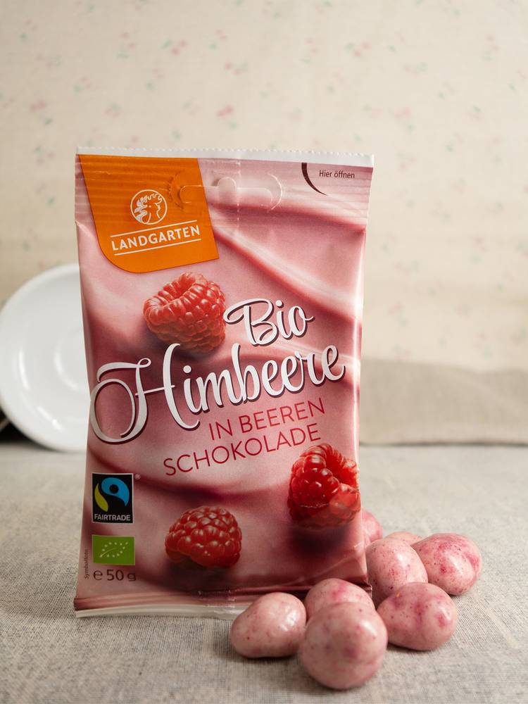 Landgarten Organic Raspberry in Berry Chocolate