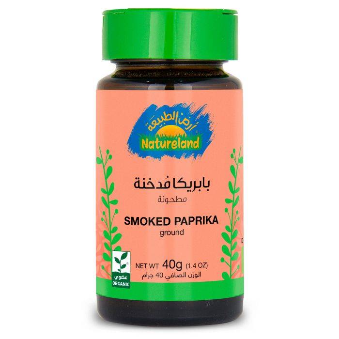 Organic Ground Smoked Paprika - 40g - Natureland