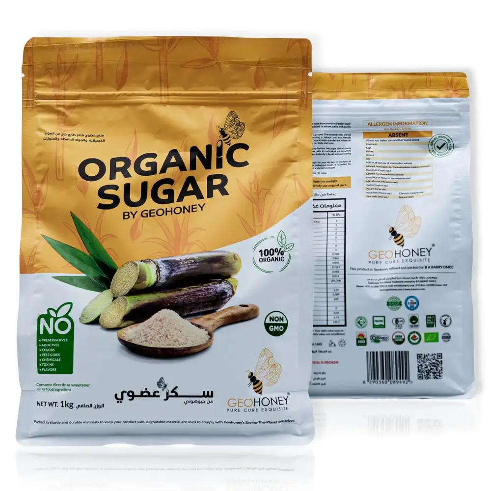 Organic Sugar by Geohoney - 1 KG
