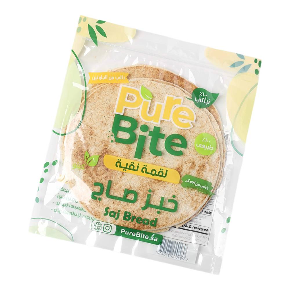 خبز كيتو خالي الجلوتين - بيور بايت - صاج - 4أرغفة