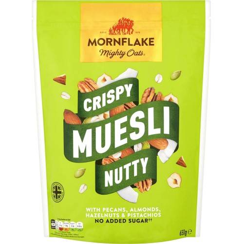 Mornflake Extra Crispy Notoriously Nutty Muesli 650g
