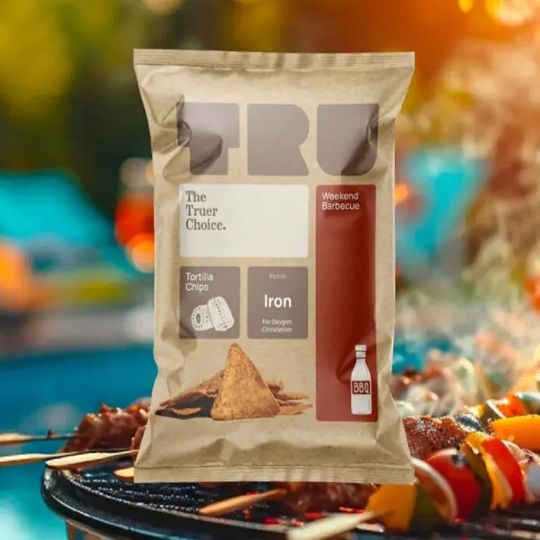 Prolife Tru Tortilla Chips Barbecue 90g