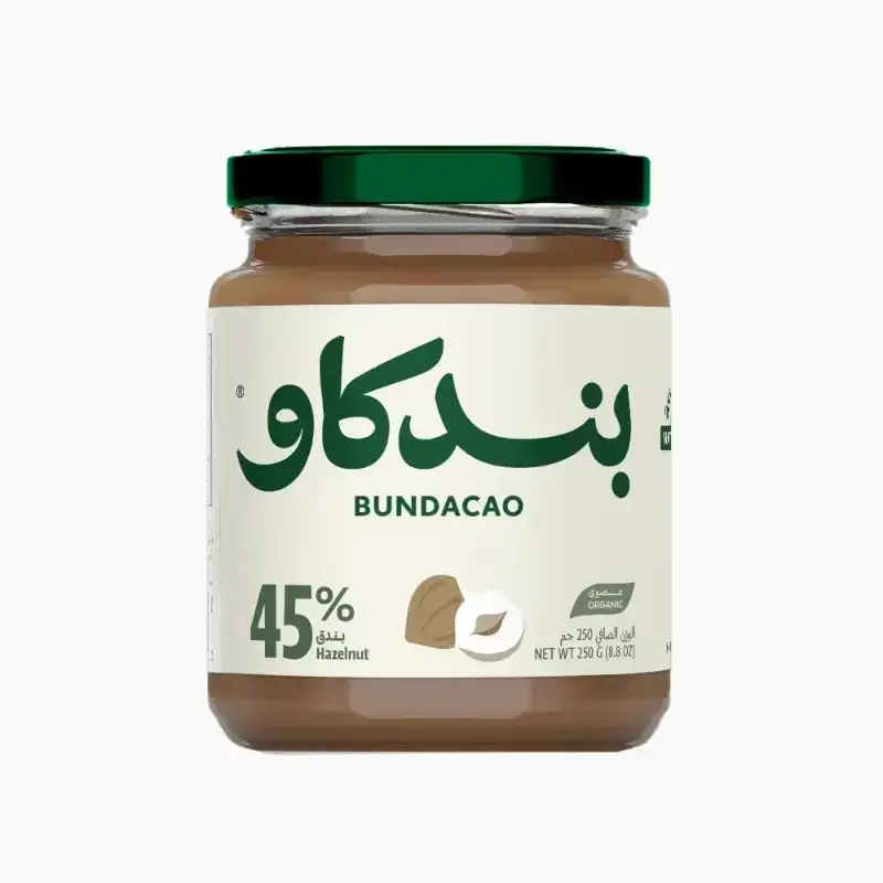 بندكاو كريمة البندق بالشوكولاتة أرض الطبيعة 250جم أرض الطبيعة - ناعمة