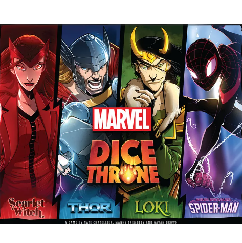  Marvel Dice Throne: Scarlet Witch v. Thor v. Loki v. Spider-M