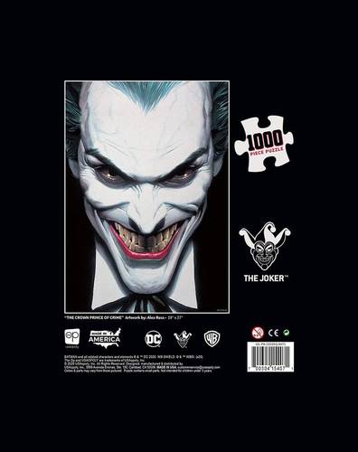 USAOPOLY The Joker Crown Prince of Crime 1000 Piece Jigsaw Puzzle 