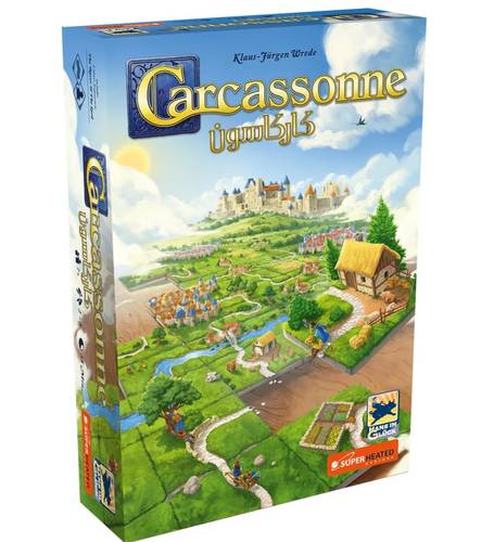 Carcassonne  | كاركاسون (تتضمن التوسعات الصغيرة: لوردات والنهر)