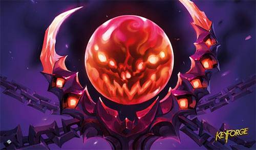 Keyforge: Machinations of Dis Playmat